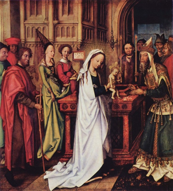 Presentation of Christ at the Temple by Hans Holbein